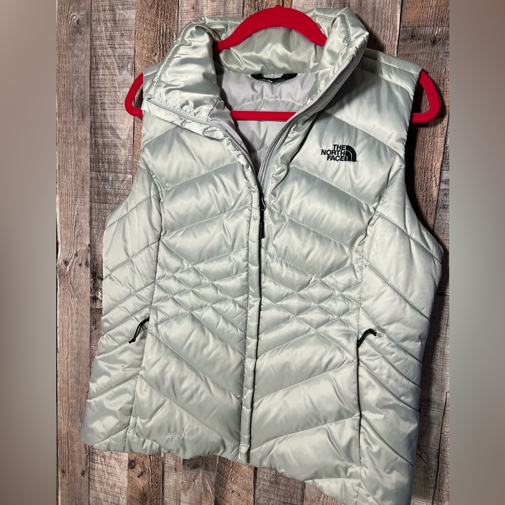 North face women’s down vest - L